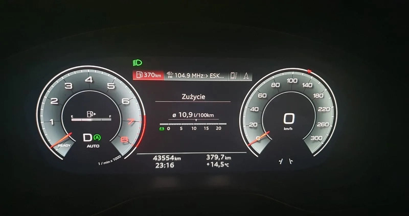Audi Q5 Sportback cena 199999 przebieg: 43000, rok produkcji 2021 z Nysa małe 379